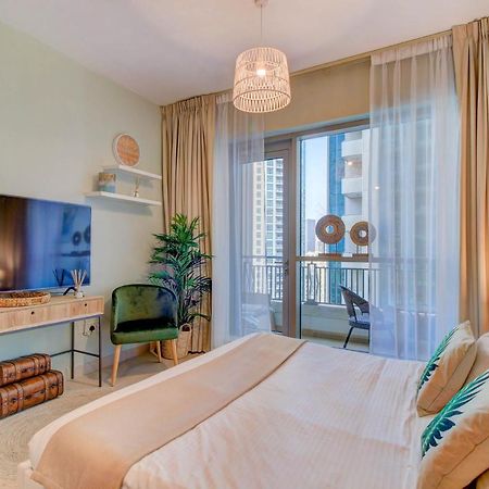 Durrani Homes - Luxurious Studio Near Dubai Mall With Pool View 外观 照片