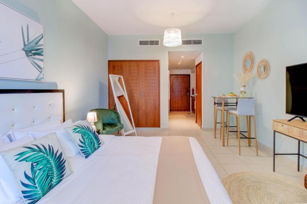 Durrani Homes - Luxurious Studio Near Dubai Mall With Pool View 外观 照片