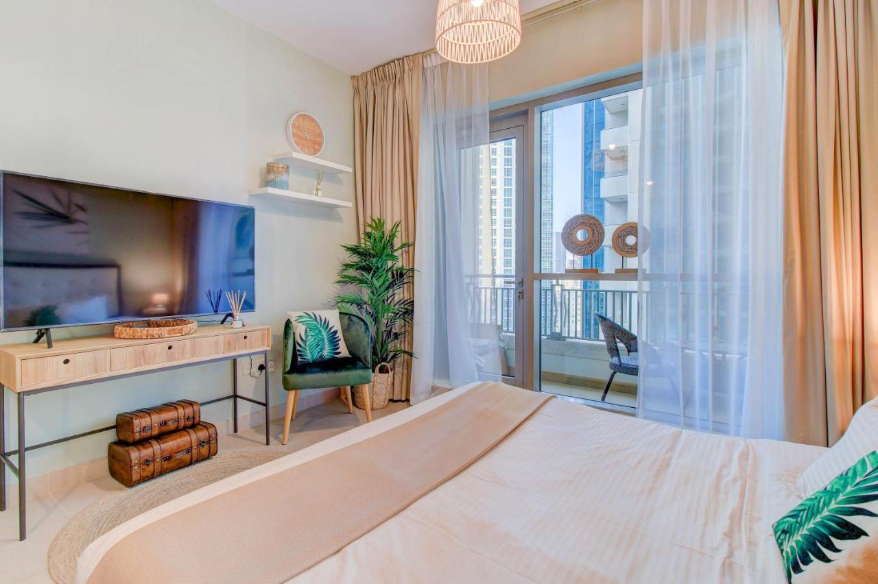 Durrani Homes - Luxurious Studio Near Dubai Mall With Pool View 外观 照片