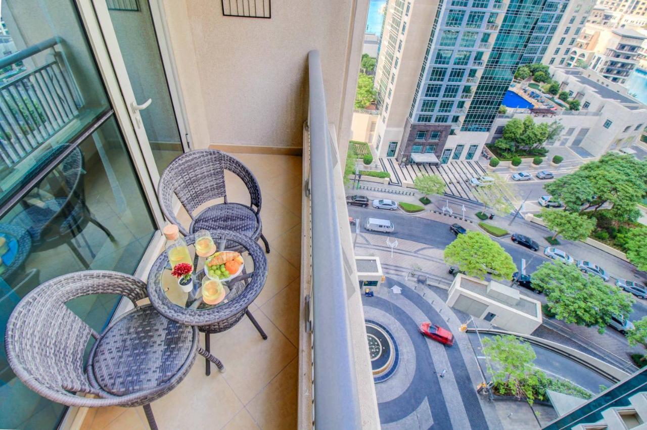 Durrani Homes - Luxurious Studio Near Dubai Mall With Pool View 外观 照片