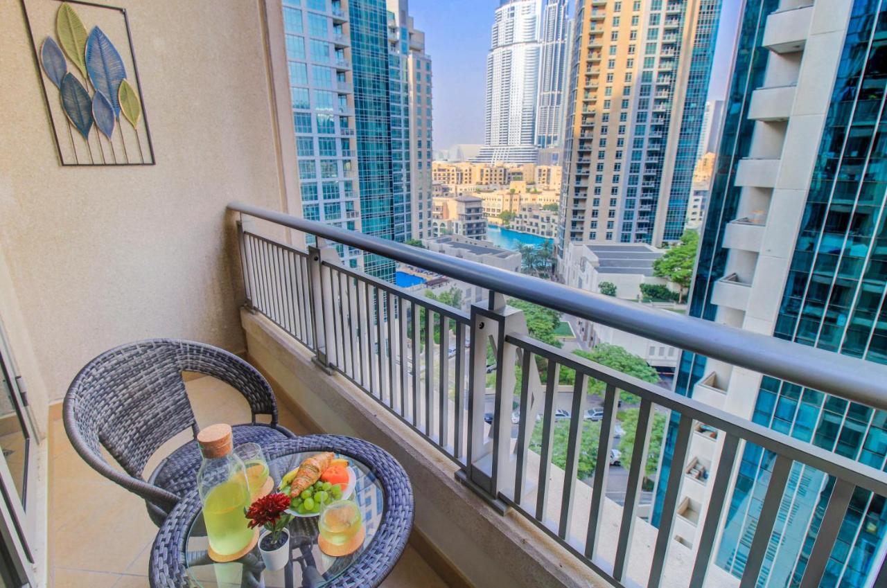 Durrani Homes - Luxurious Studio Near Dubai Mall With Pool View 外观 照片